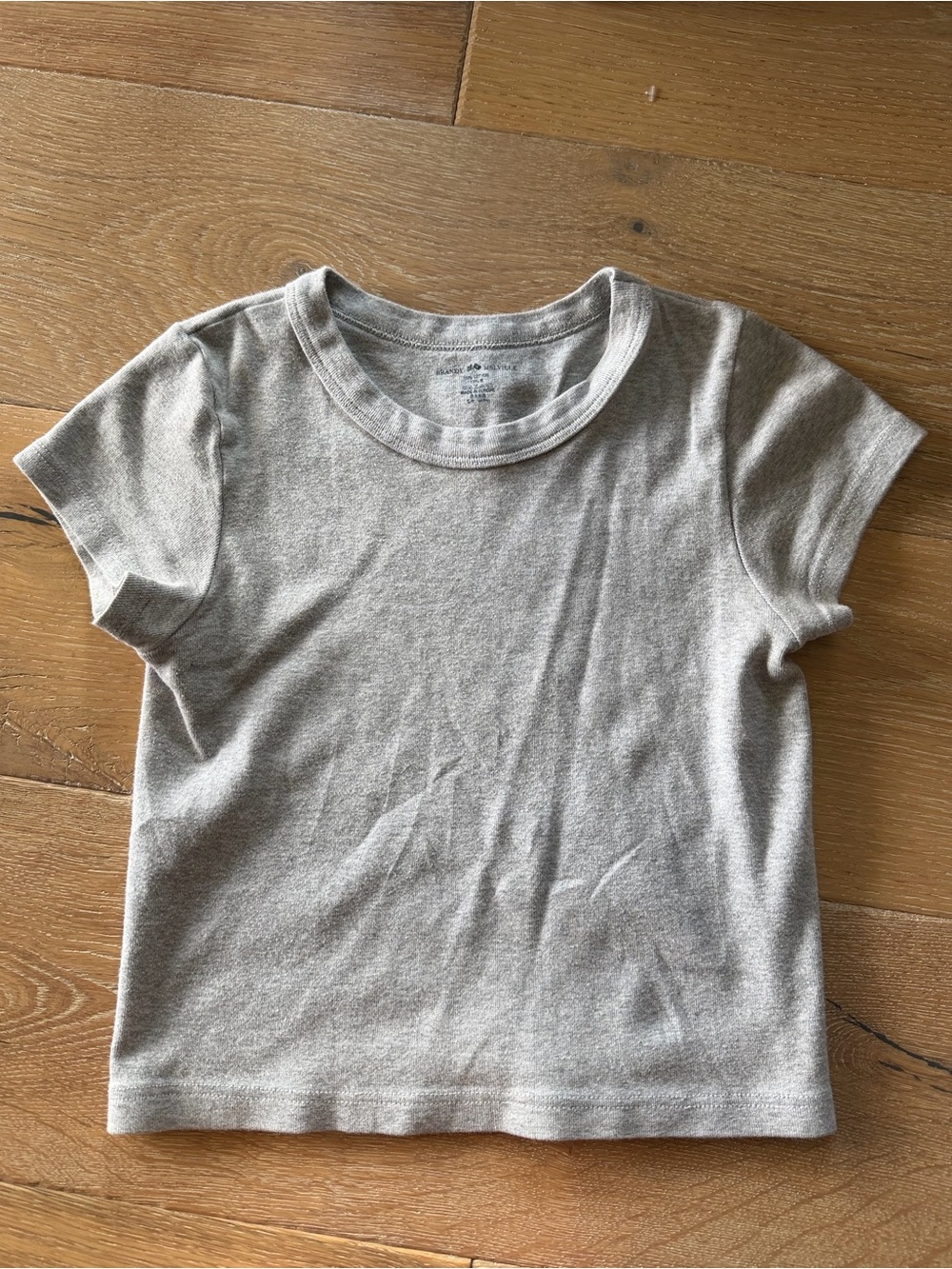 Brandy Melville basic grey top